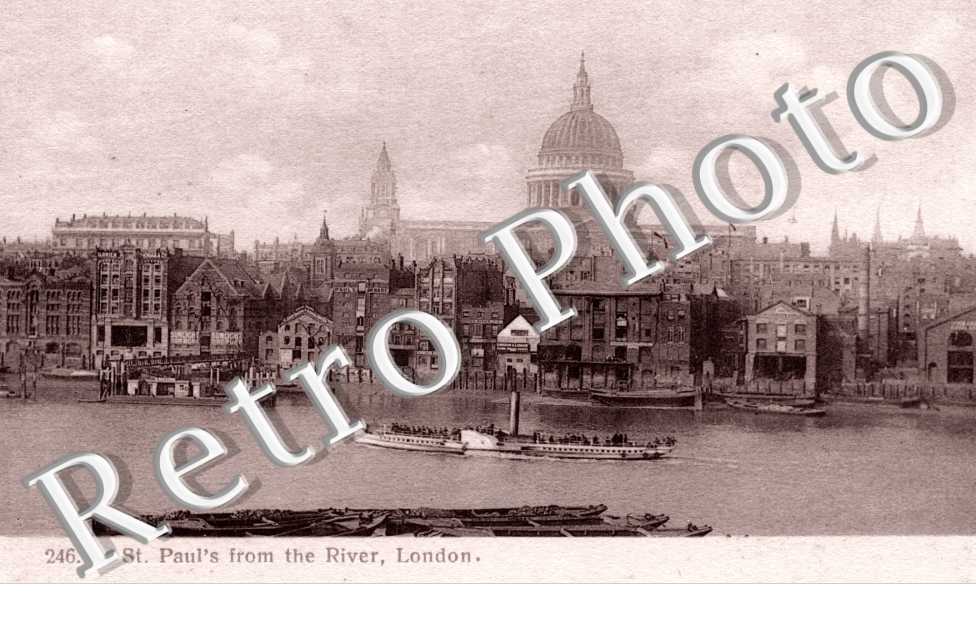 St Paul&#039;s from the river