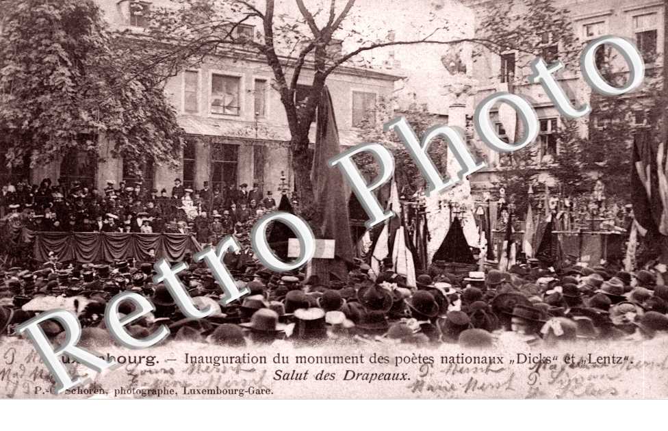 Inauguration du monument des poetes nationaux