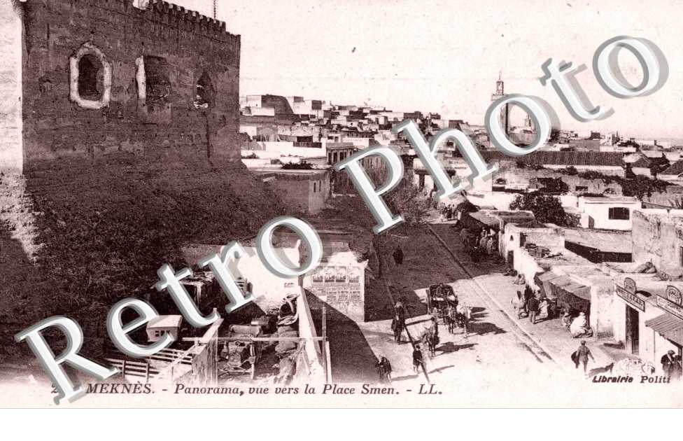 Panorama, Vue vers la Place Smen
