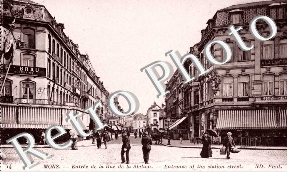 entree de la rue de la station