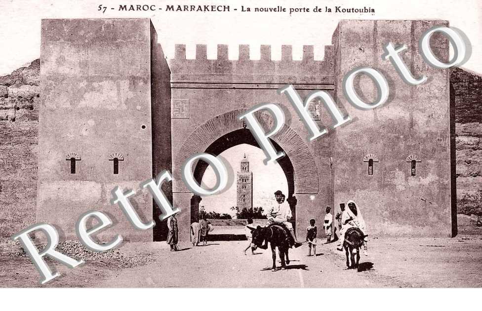 la nouvelle Porte de la Koutoubia