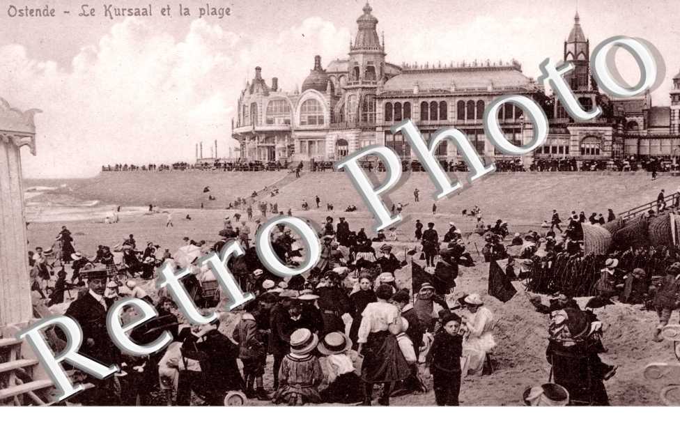 Le Kursaal et la plage