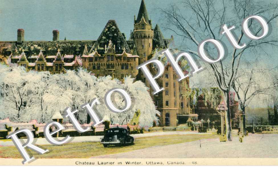 Chateau Laurier in Winter