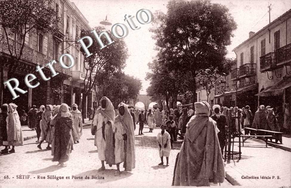 Rue Sillegue et Porte de Biskra