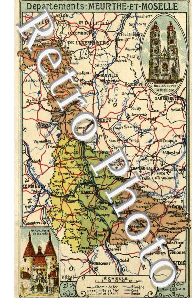 la Carte geographique