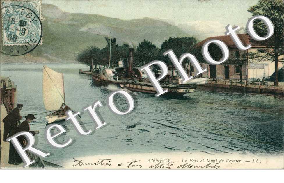 le port et Mont de Veyrier