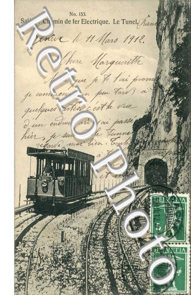 Saleve - Chemin de fer Electrique - Le Tunnel