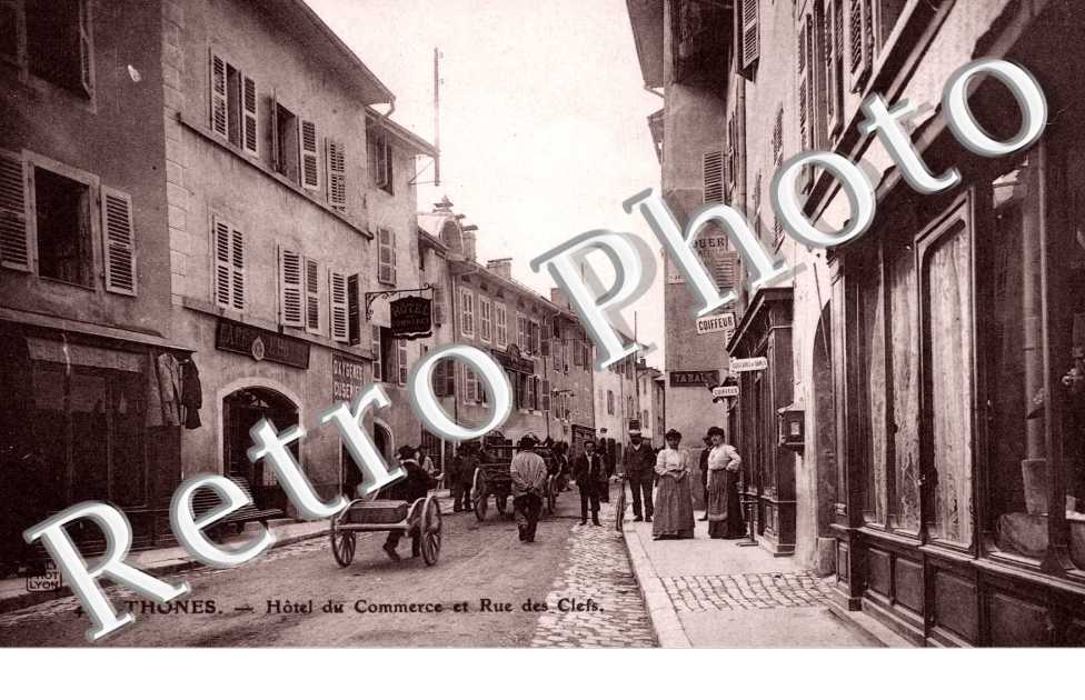 Hotel du commerce et rue des clefs