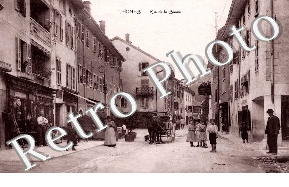 La rue de la Saone