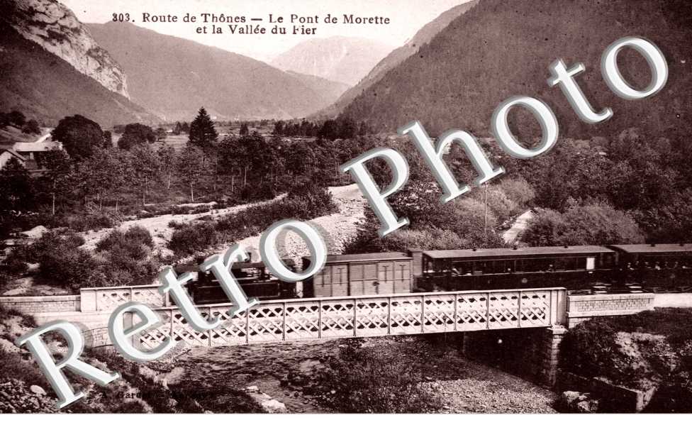 Le Pont de Morette et la Vallee du Fier