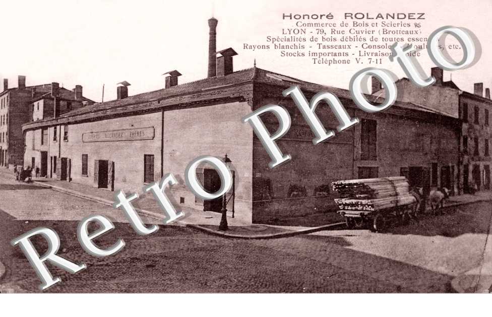 Commerce de Bois Honore ROLANDEZ 79 rue Cuvier (Brotteaux)