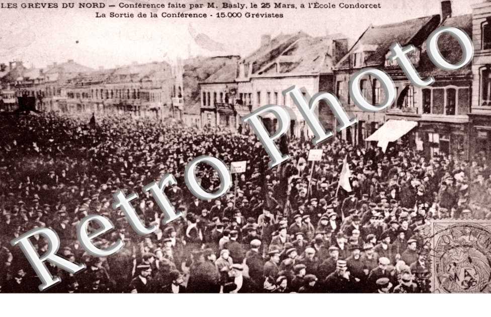 les greves du nord. Conference faite par M. Basly le 25 mars l'ecole Condorcet