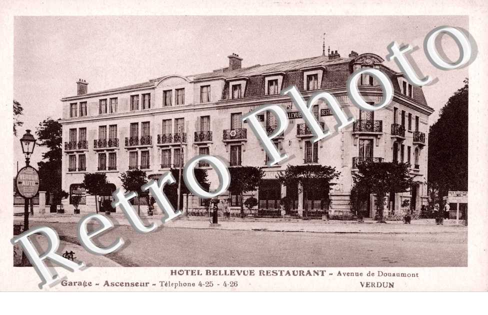 Hotel Bellevue Restaurant avenue de Douaumont