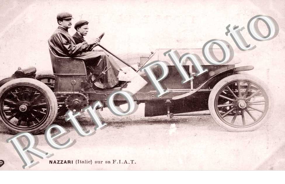 Nazzari sur sa Fiat