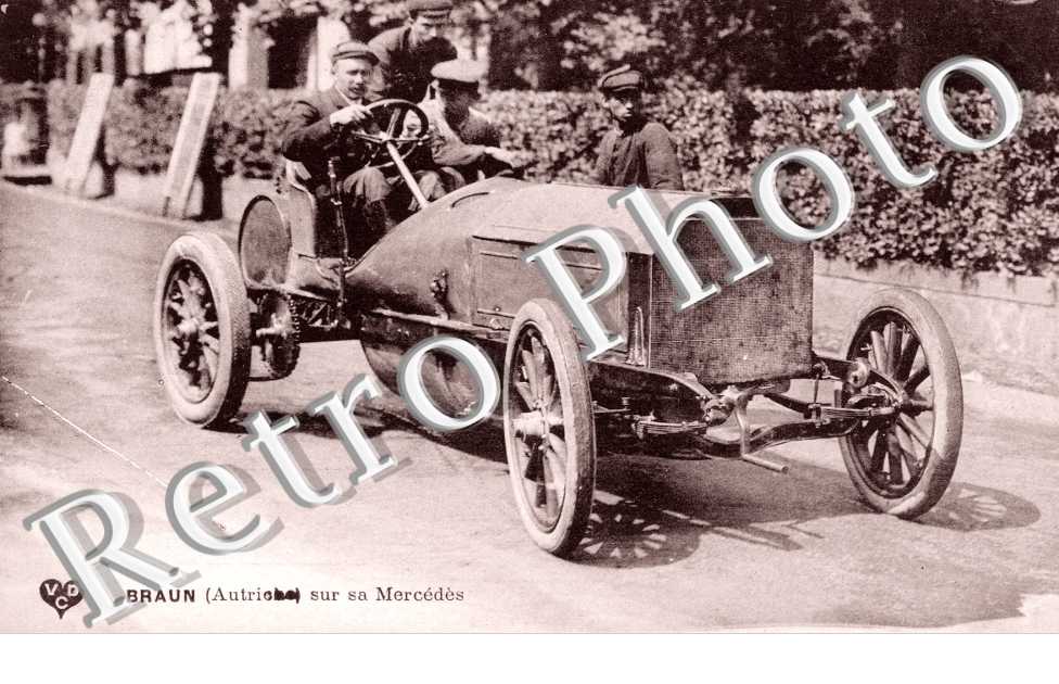 Braun (Autriche) sur sa Merc