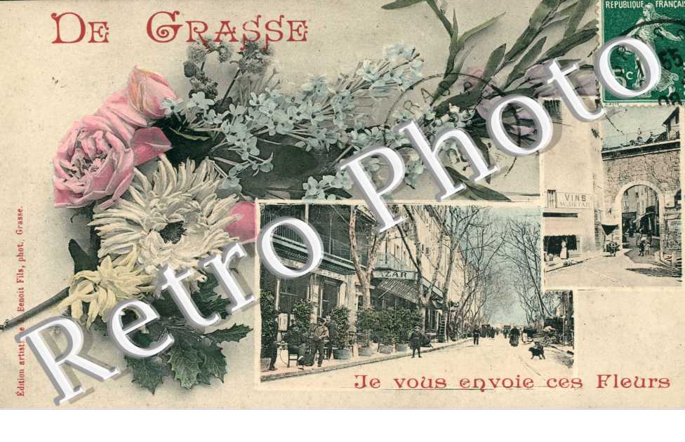 Je vous envoie ces Fleurs