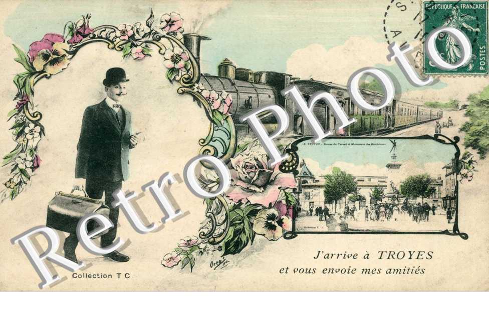 J'arrive à Troyes - Train
