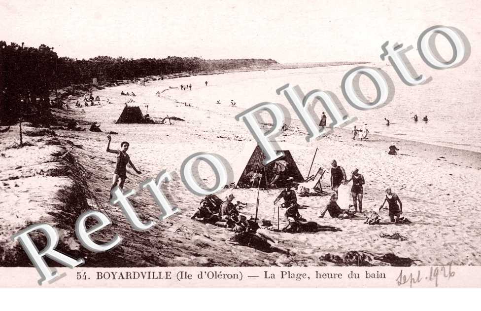 La Plage a l&#039;heure du Bain