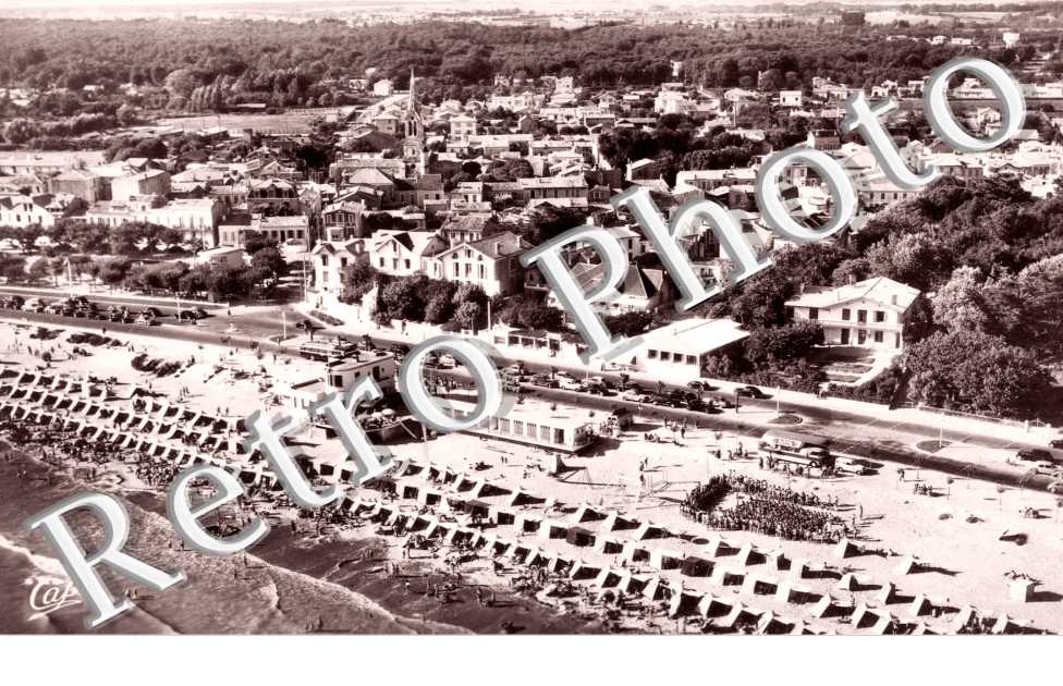 Vue aerienne de la Plage