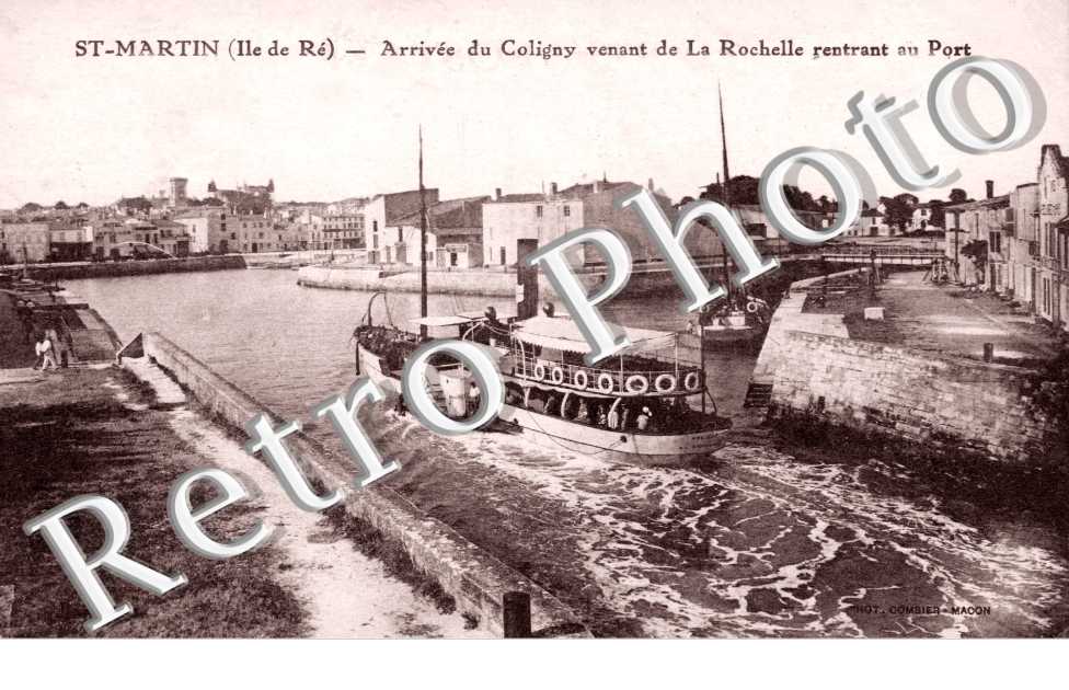 Arrivee du Coligny