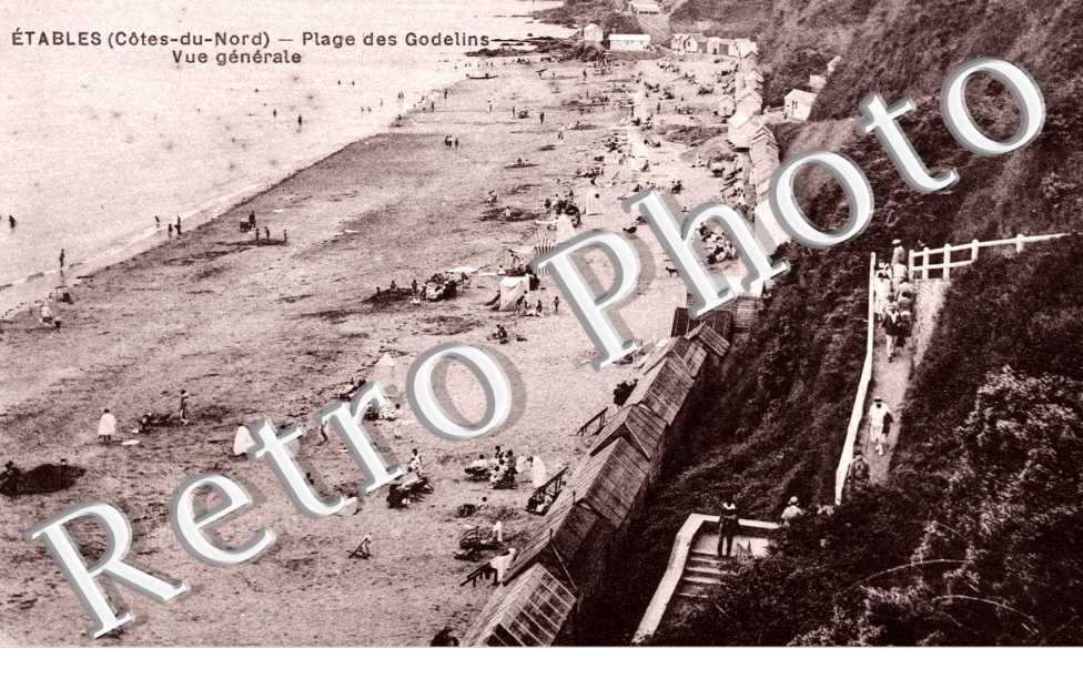 La Plage des Godelins, vue Generale