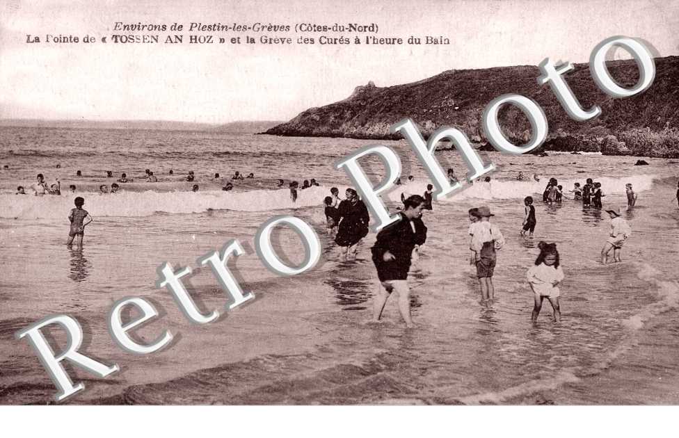 La pointe de Tossen An Hoz et la grève des curés à l'heure du bain
