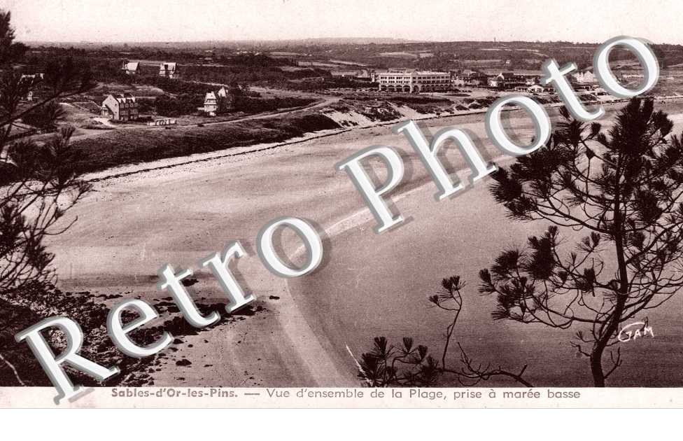 Vue d&#039;ensemble de la Plage
