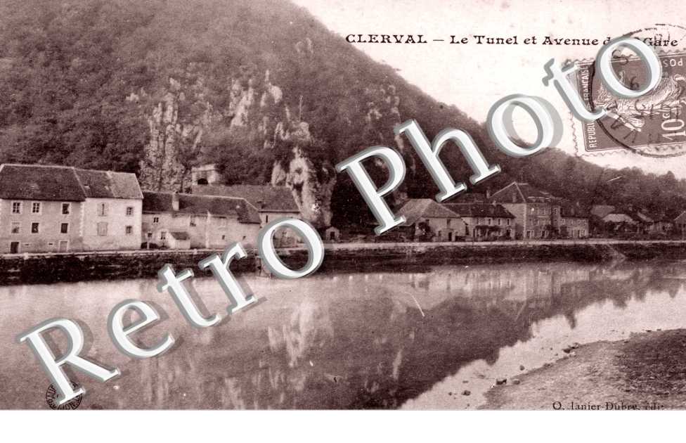 Le Tunnel et avenue de la Gare