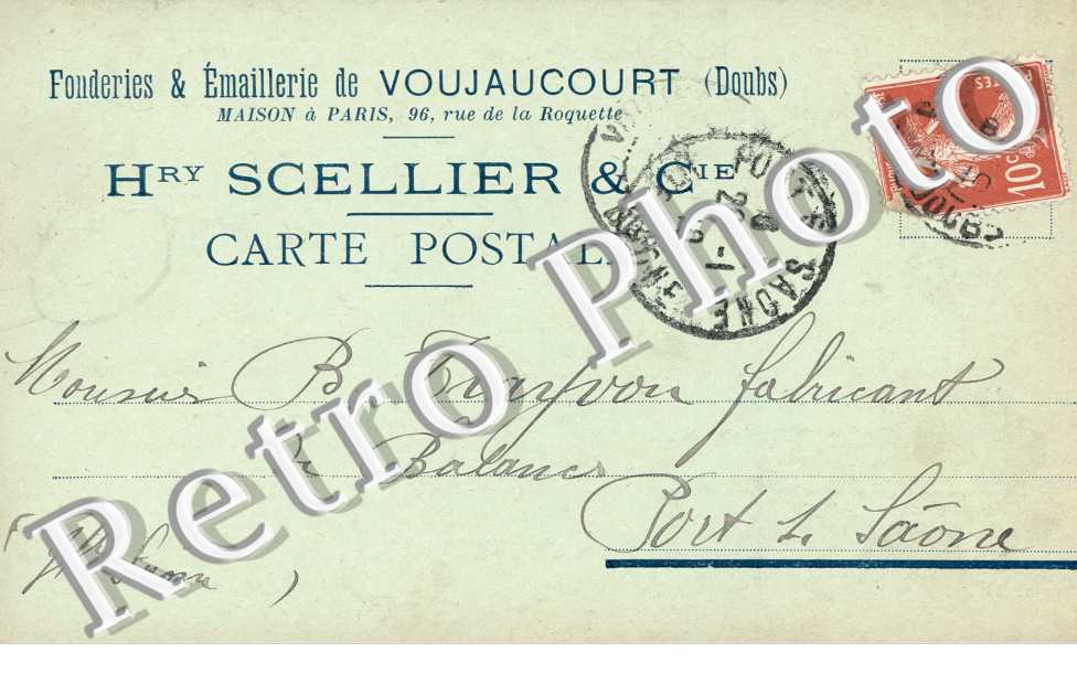 Hry Scellier  - Fonderies et Emaillerie
