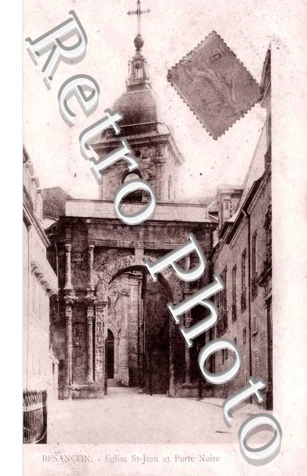 EGLISE SAINT JEAN ET PORTE NOIRE