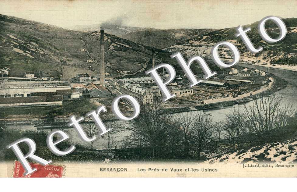 Les pres de Vaux et les usines