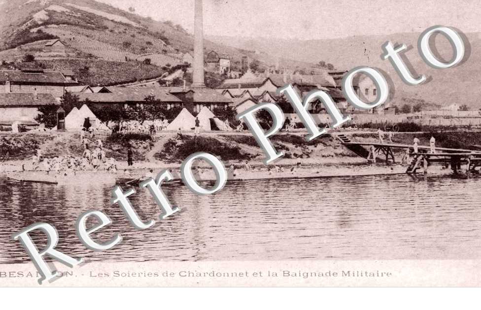 Les Soieries de Chardonnet et la Baignade Militaire