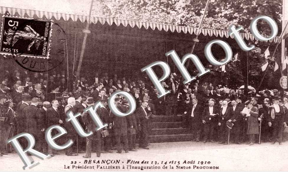 Les Fetes d'Aout 1910 - Le President Fallieres