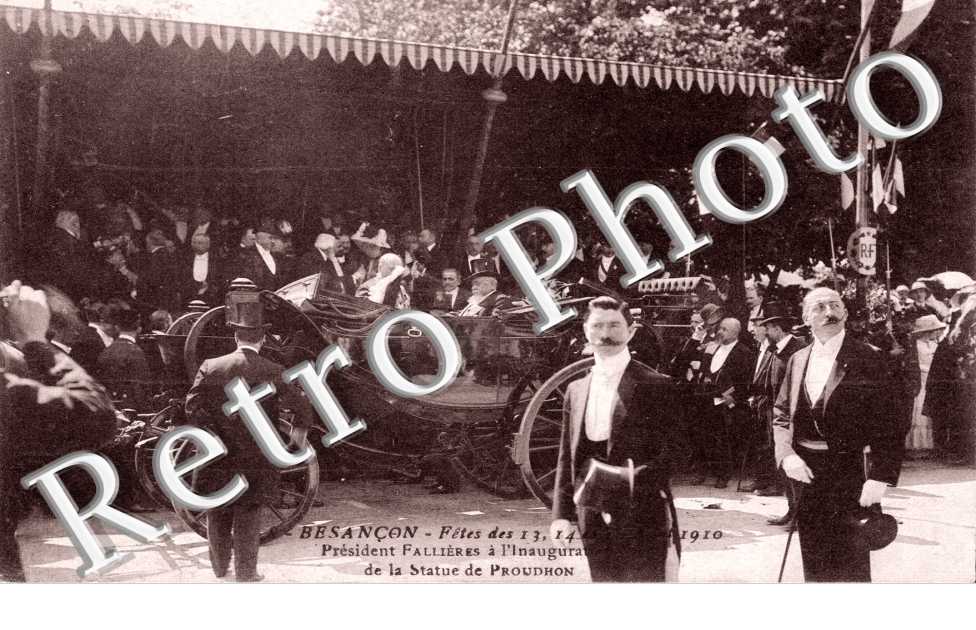 Les Fetes d'Aout 1910 - Le President Fallieres