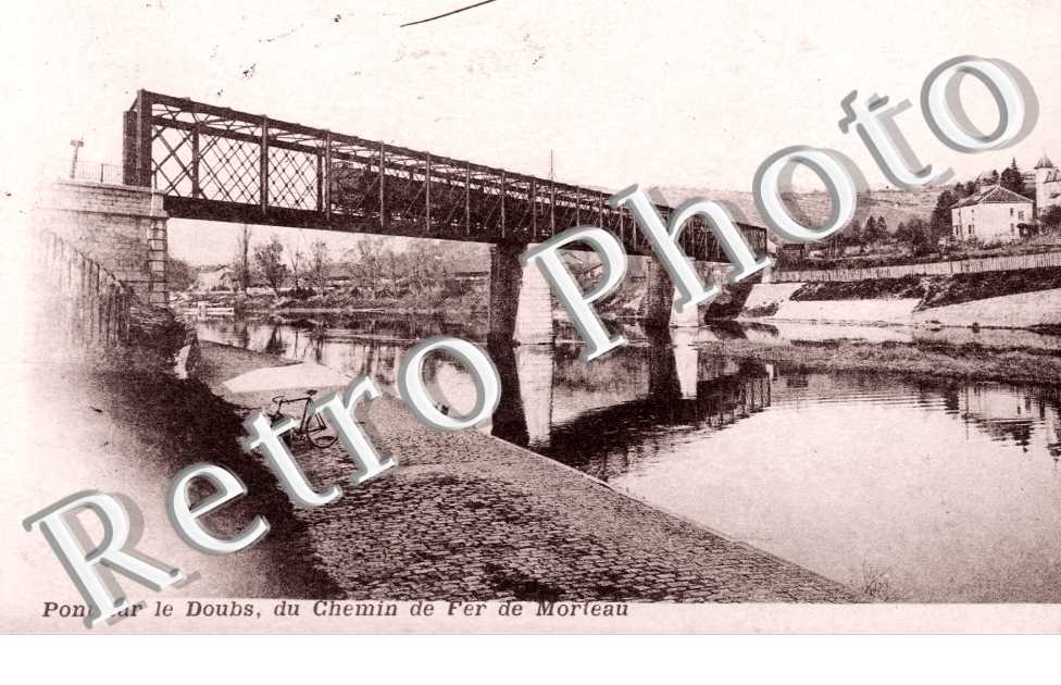 Pont sur le Doubs du Chemin de fer de Morteau