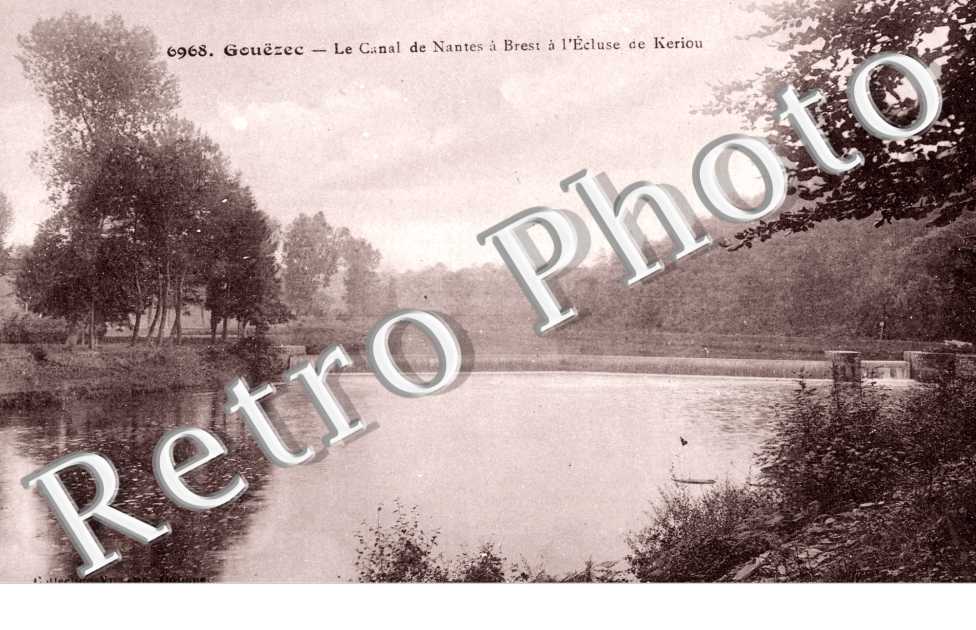 Le Canal a l&#039;ecluse de Keriou