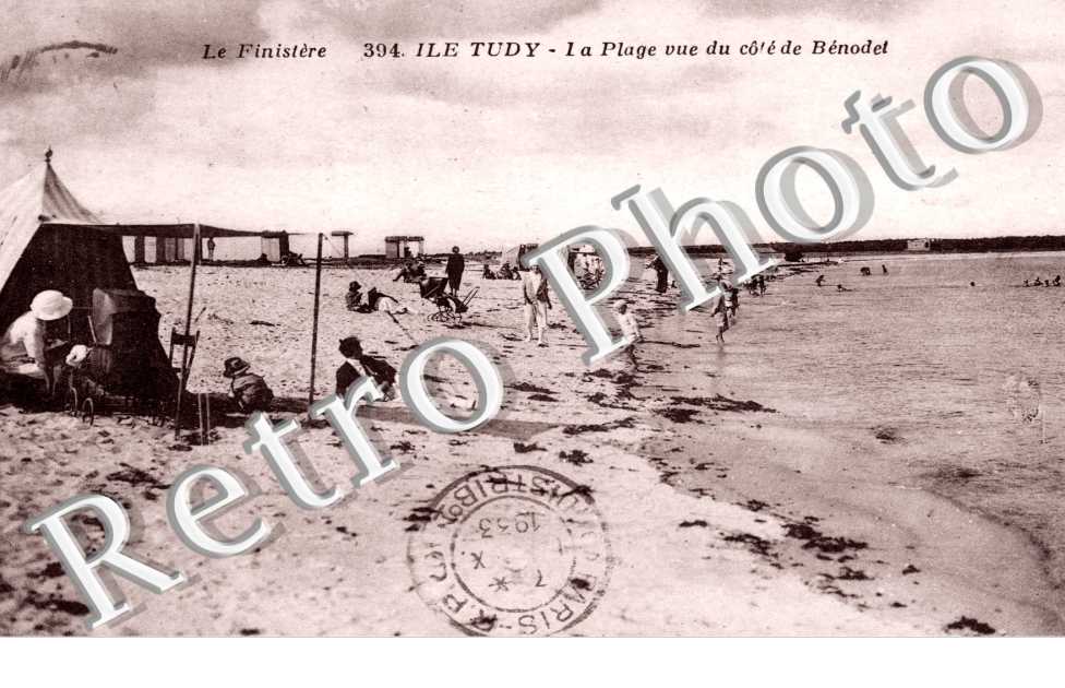La Plage vue du Cote de Benodet