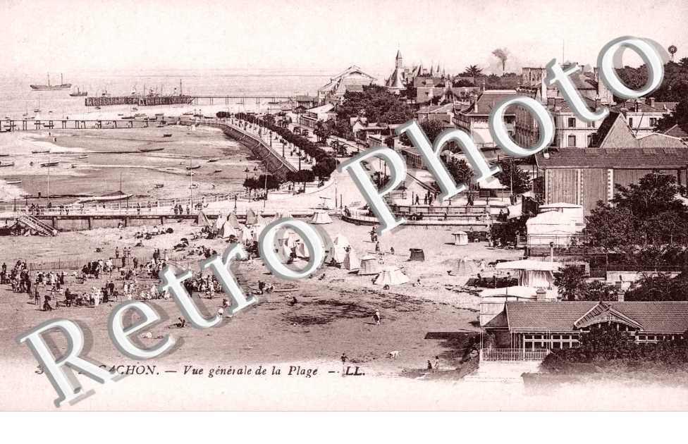 Vue generale de la Plage