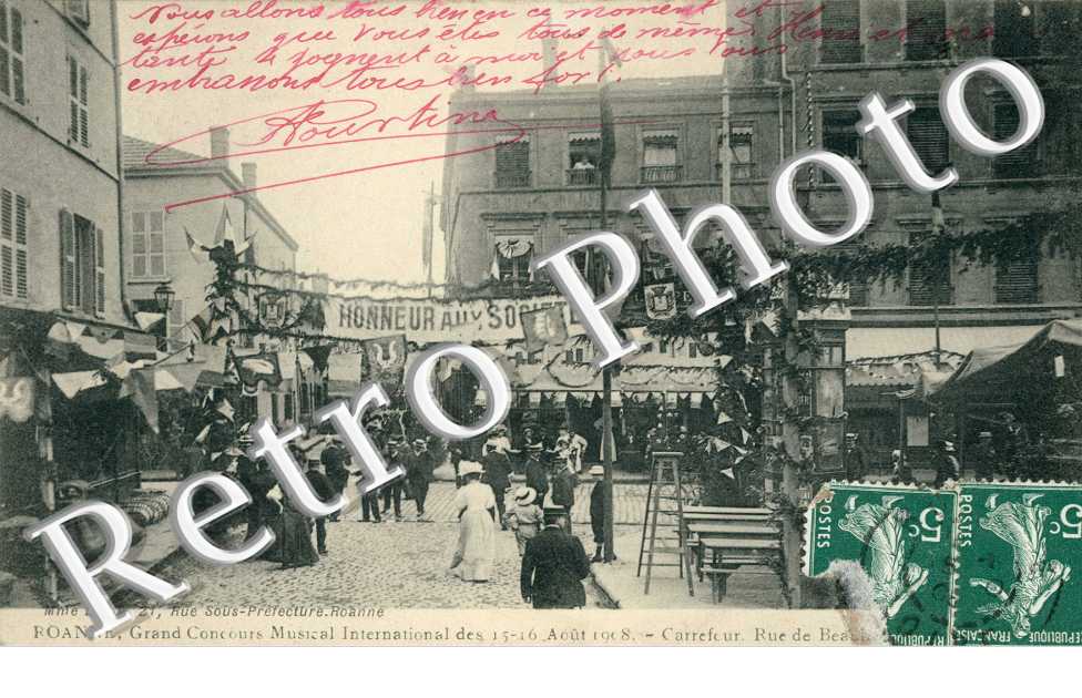 Grand Concours Musica International Aout 1908