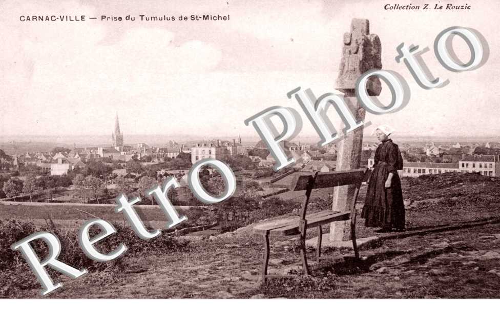 Vue prise du Tumulus de Saint Michel