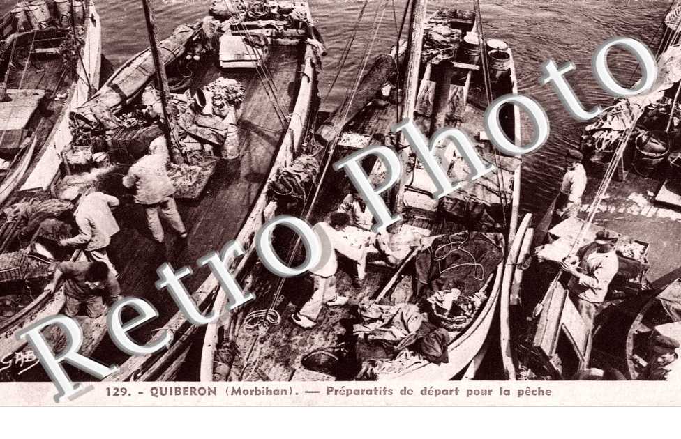 Preparatifs de Depart pour la Peche