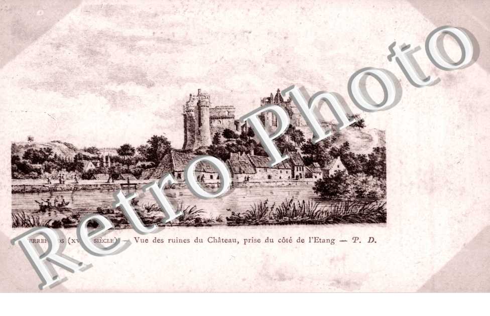 Vue des Ruines du Chateau