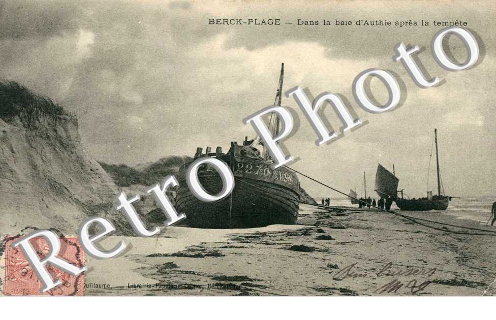 Dans la Baie d'Authie après la tempête
