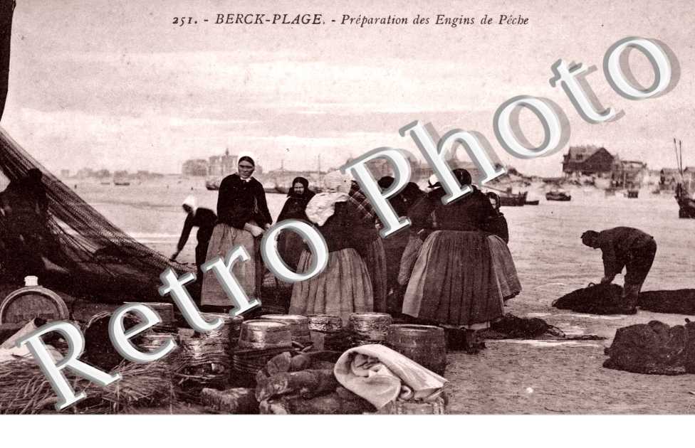 Preparation des engins de peche