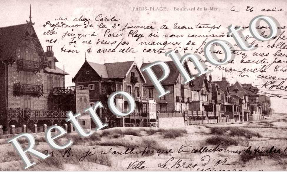 Boulevard de la Mer - le 26 aout 1903