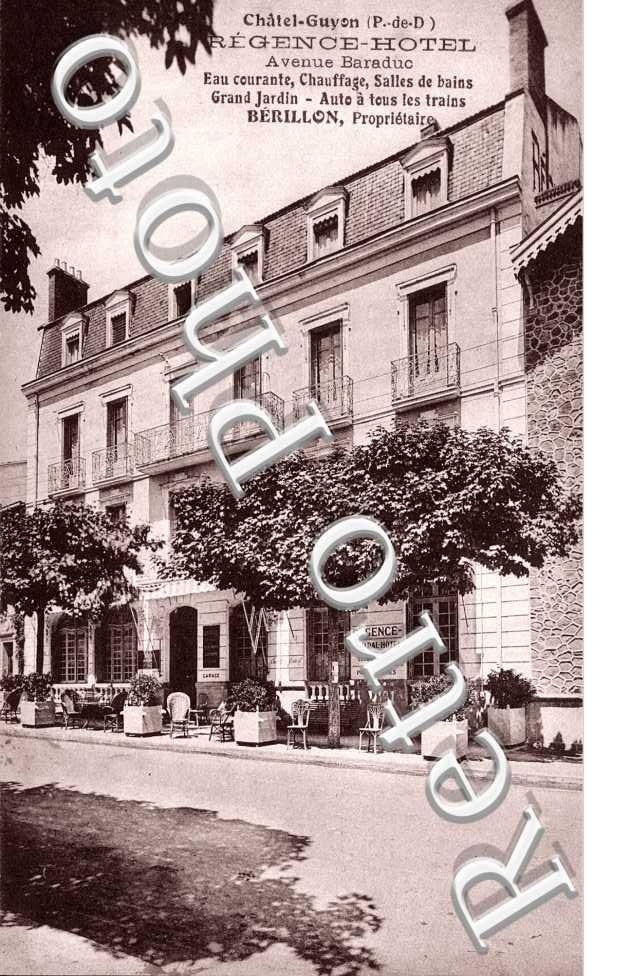 Regence-Hotel Avenue Baraduc  Berillon proprietaire