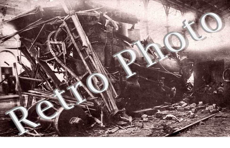 Accident dans la gare 1905