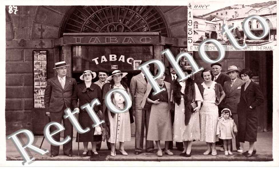 l'Etablissement Thermal en  1935