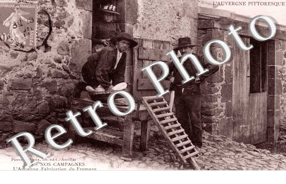 l'ancienne fabrication du fromage