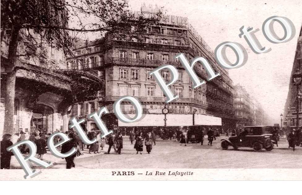 La rue Lafayette Aux Galeries Lafayette